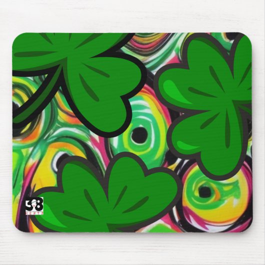 St. Patrick's Day Mousepad (Vorne)