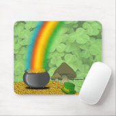 St. Patrick's Day Mousepad (Mit Mouse)