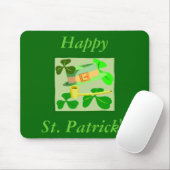 St. Patrick's Day Mousepad (Mit Mouse)