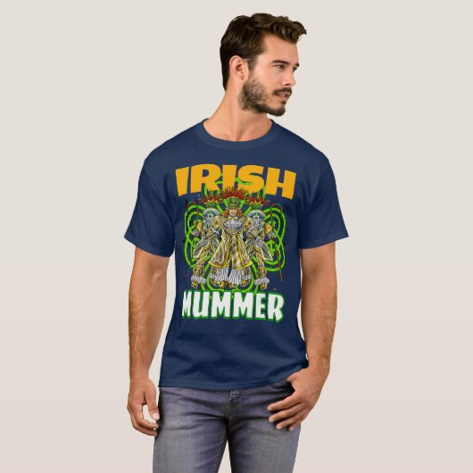 St Patricks Day Mummers Day Irish Mummer Funny T-Shirt (Vorne ganz)