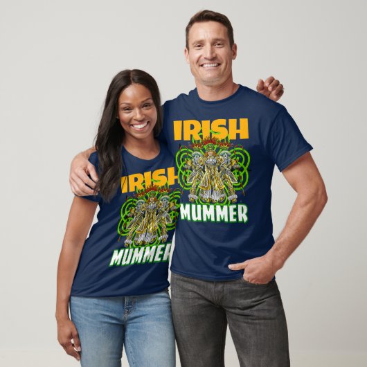 St Patricks Day Mummers Day Irish Mummer Funny T-Shirt (Unisex)