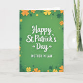 St. Patrick's Day Mutter Karte (Vorderseite)