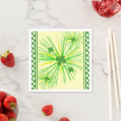 St Patrick's Day Napkins mit Clovers Serviette (Beispiel)