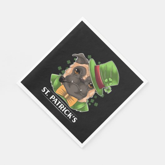 St. Patrick's Day Napkins Serviette (Ecke)