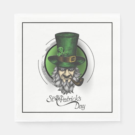 St. Patrick's Day Napkins Serviette (Vorderseite)