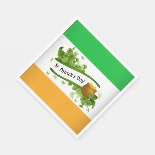 St. Patrick's Day Napkins Serviette (Ecke)