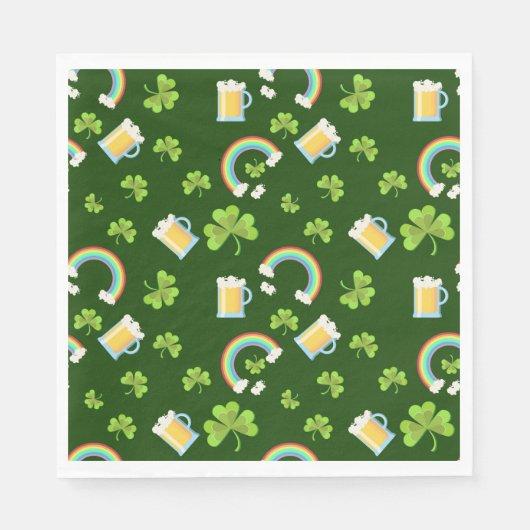 St. Patrick's Day Napkins Serviette (Vorderseite)