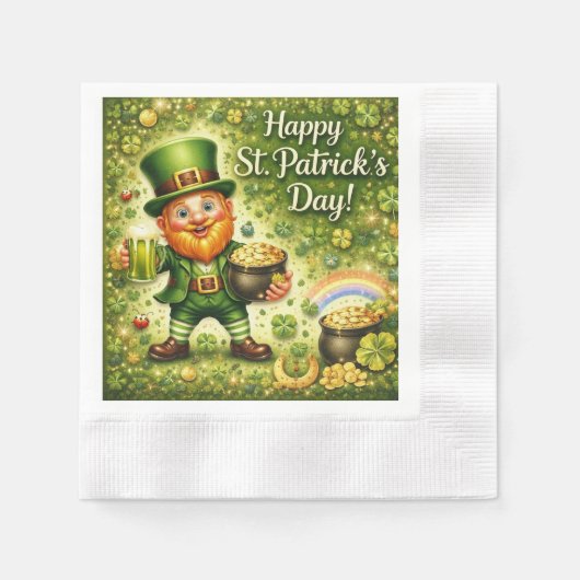 St. Patrick's Day Napkins Serviette (Vorderseite)