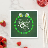 St. Patrick's Day Napkins Serviette (Beispiel)