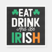 St. Patrick's Day Napkins Serviette (Vorderseite)