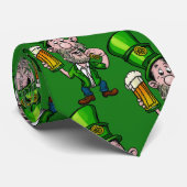 St Patrick's Day Neck Tie Krawatte (Gerollt)
