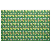 St Patricks Day Niedlich Green Owl Rainbow Irish Stoff (Fat Quarter (45,7 x 55,9 cm))