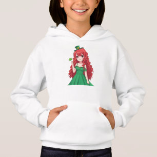 St. Patrick's Day niedlich, Irish Anime Klasse Hoodie
