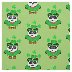 St Patricks Day Niedlich Leprechaun Stoff