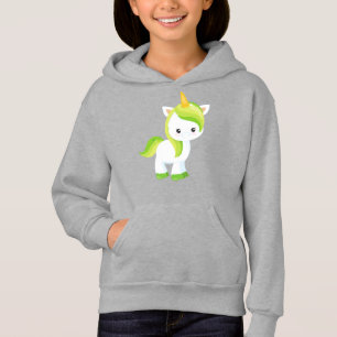 St. Patrick's Day, Niedliches Einhorn, Zaubereinho Hoodie