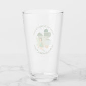St. Patrick's Day Not Kleeblatt Irish Fairy Glas (Rückseite)