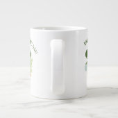 St. Patrick's Day Not Kleeblatt Irish Fairy Jumbo-Tasse (Rückseite)