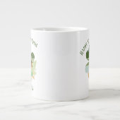 St. Patrick's Day Not Kleeblatt Irish Fairy Jumbo-Tasse (Vorderseite)
