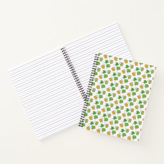 St. Patrick's Day Notebook Notizblock (Innenseite)