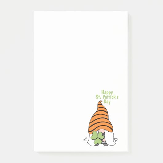 St. Patrick's Day Notes Post-it Klebezettel (Vorderseite)