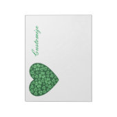 St. Patrick's Day Notizblock (Rotiert)
