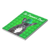 St. Patrick's Day Notizblock (Rotiert)
