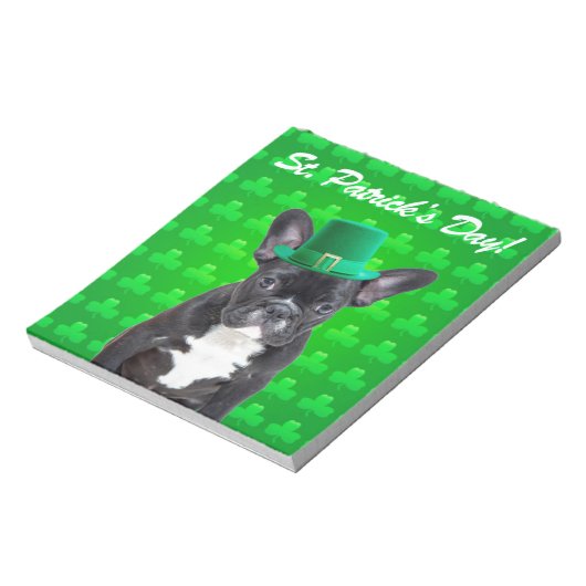 St. Patrick's Day Notizblock (Rotiert)