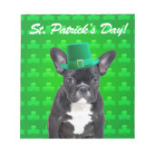 St. Patrick's Day Notizblock (Vorderseite)