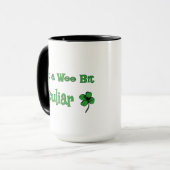 St. Patrick's Day, nur ein bisschen sonderbar Tasse (Vorderseite Links)