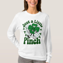 St. Patrick's Day Nurse Shirt nur ein kleiner Pinc