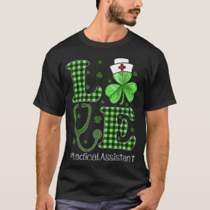St Patricks Day Nurse und medizinische Assistenzpr T-Shirt