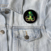 St Patricks Day Octopus Niedlich Saint Pattys Button (Beispiel)