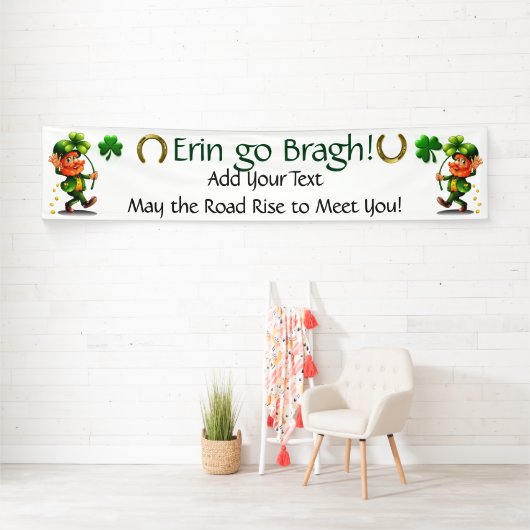 St. Patrick's Day oder Irish Business Banner (Insitu)
