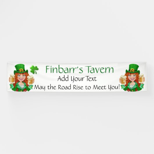 St. Patrick's Day oder Irish Business Banner (Horizontal)