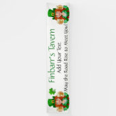 St. Patrick's Day oder Irish Business Banner (Vertikal)