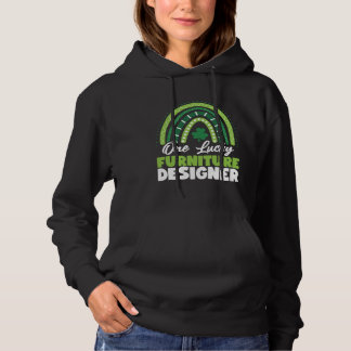 St Patricks Day One Lucky Furniture Designer Hoodie