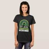 St Patricks Day One Lucky Furniture Designer T-Shirt (Vorne ganz)