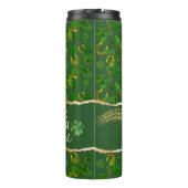 St Patricks Day One Lucky Giro Quote Tumbler Thermosbecher (Rückseite)