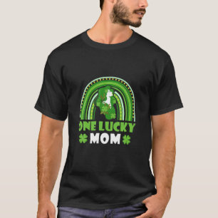 St Patrick's Day One Lucky Mama gebleicht T-Shirt