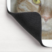 St. Patrick's Day Orange Tabby Cat Mousepad (Ecke)