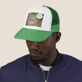 St Patricks Day Orange Tabby Cat Truckerkappe (Beispiel)