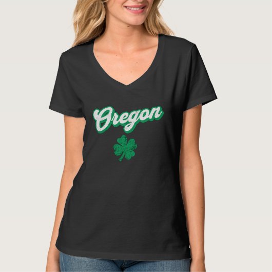 St Patrick's Day Oregon T-Shirt (Vorderseite)