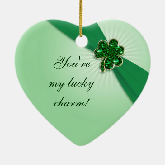 St. Patrick's Day Ornament (Hinten)