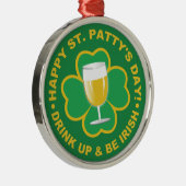 St. Patrick's Day Ornament Aus Metall (Rechts)