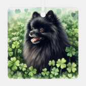 St. Patricks Day Ornament Aus Metall (Rückseite)