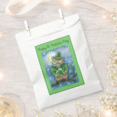 ST. PATRICK'S DAY OWL, 4 LEAF CLOVER LEPRECHAUN GESCHENKTÜTCHEN (Ausgeschnitten)