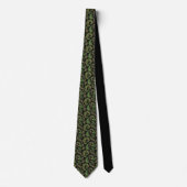 St. Patrick's Day Paisley Custom Necktie Krawatte (Vorderseite)