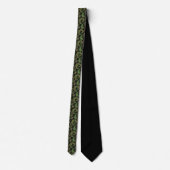 St. Patrick's Day Paisley Custom Necktie Krawatte (Rückseite)