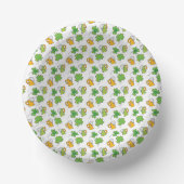 St. Patrick's Day Paper Bowls Pappteller (Vorderseite)