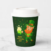 St Patrick's Day Paper Cups Pappbecher (Links)